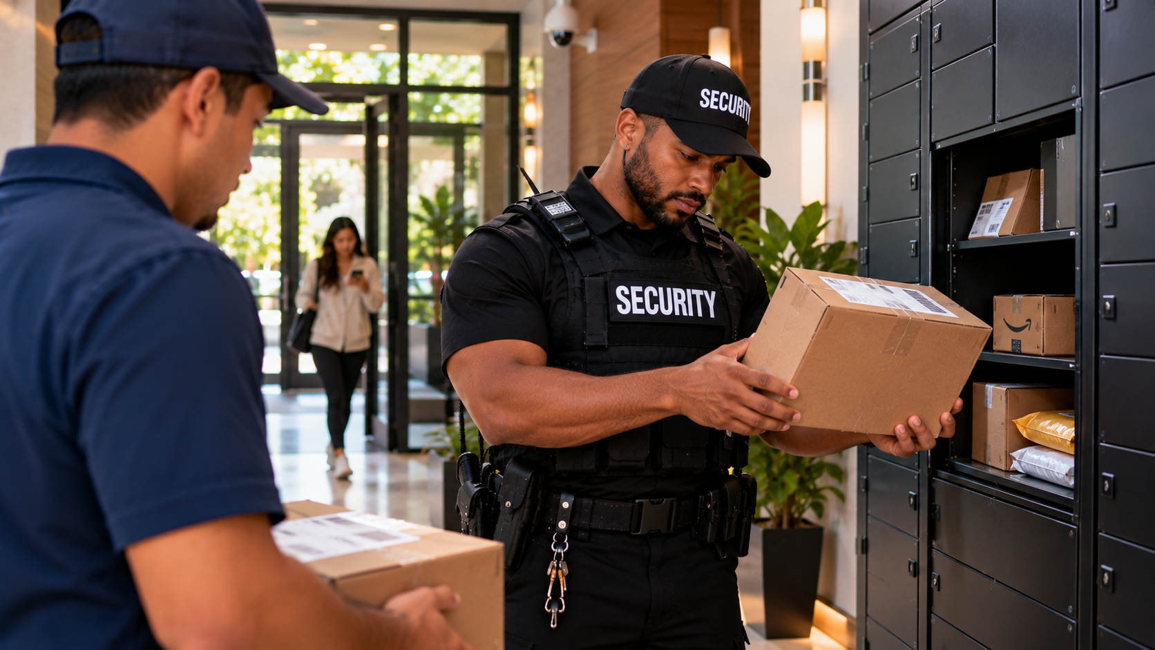 Secure Lobby Delivery Inspection